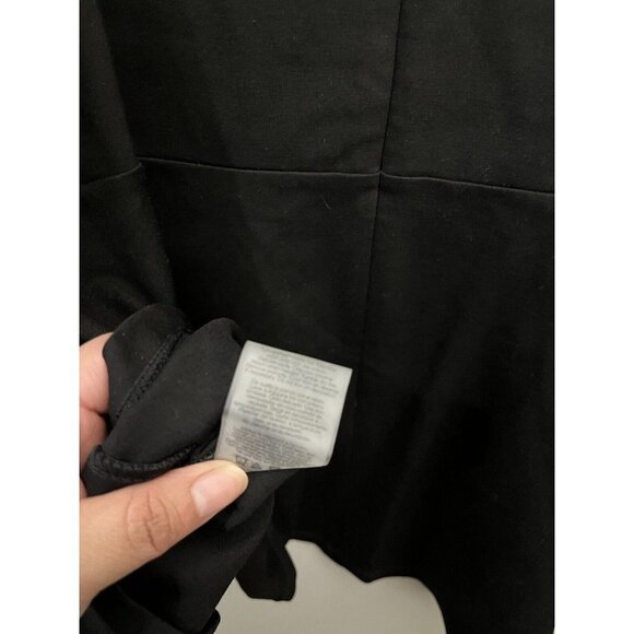 REBEL Wilson X Angels Blouse Sheer Cold Shoulder Black Women 2X - Picture 8 of 12